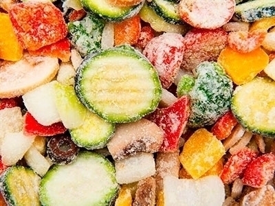 Замороженные овощи и фрукты